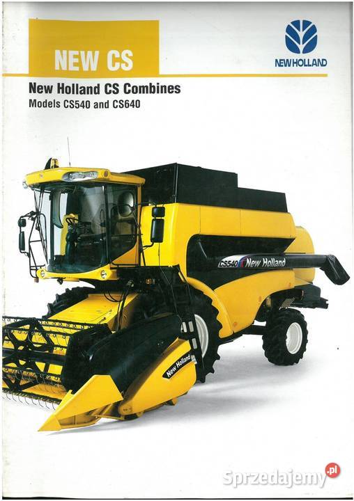 NH Holland 750 750a Instrukcja katalog napraw wielkopolskie Szamotuły sprzedam