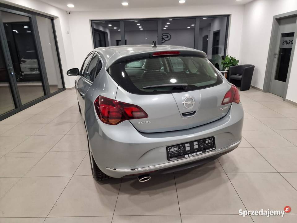 Opel Astra J 14t 140 Bezwypadkowy Gwarancja 4/5 Samochody osobowe