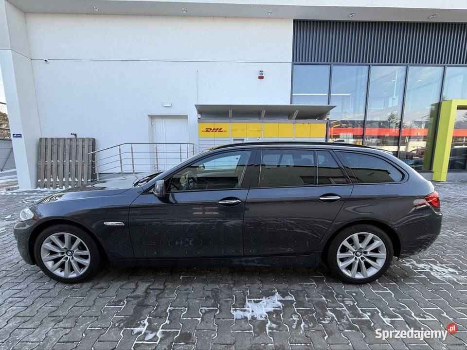 BMW F11 520d 184 2011r Automat Super Stan Długie szary sprzedam