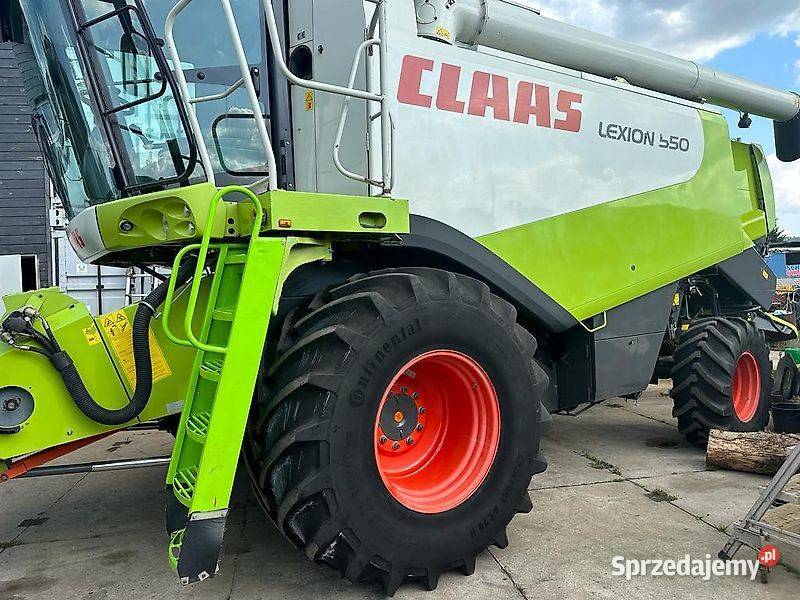 Kombajn zbożowy Claas Lexion 550 prod2006 nieuszkodzony dolnośląskie Nowa Ruda sprzedam