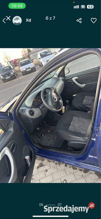 Dacia Sandero 15 dCi 2009 zamienię kujawsko-pomorskie Popielewo sprzedam