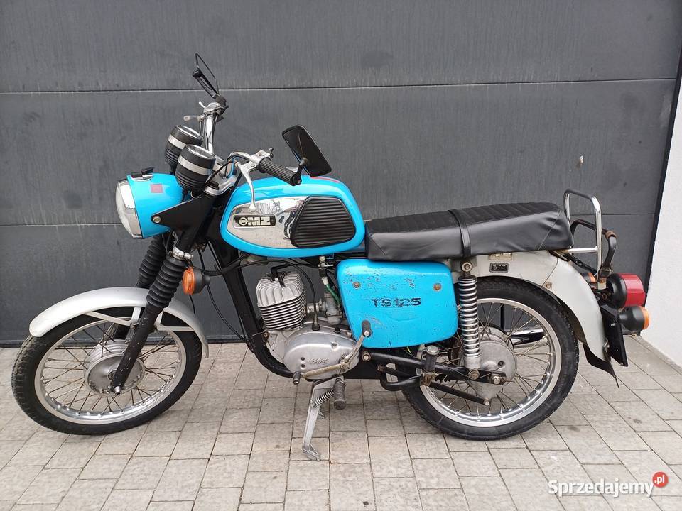 MZ TS 125 De Luxe Zarejestrowana Fabryczny