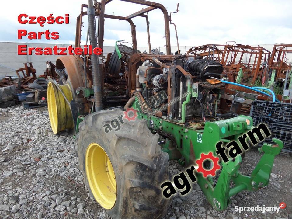 John Deere 6320 części skrzynia biegów silnik Byków