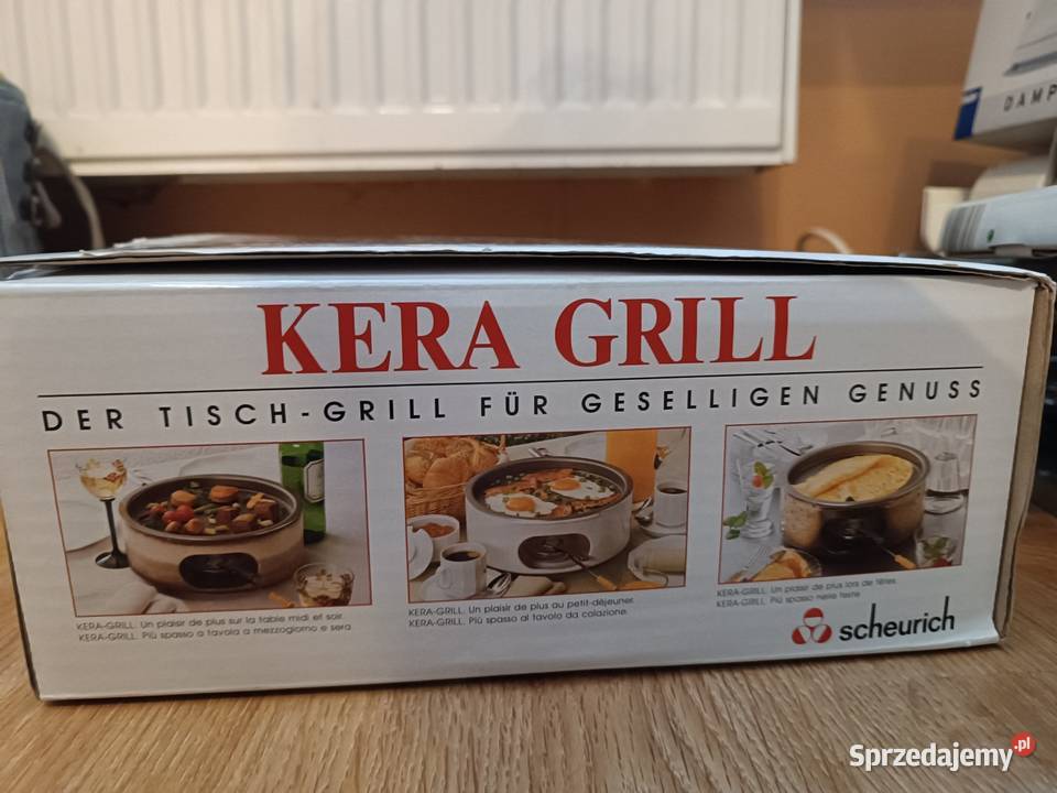 Duży grill ceramiczny na stół z teflonową Szczyrk