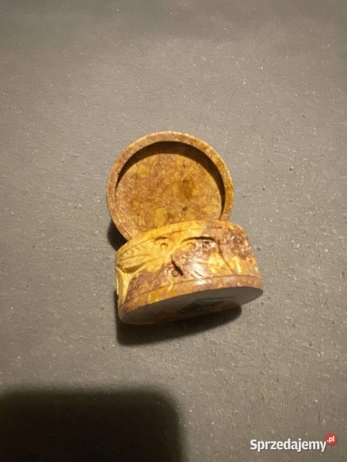 Żaba kamienna figurka i puzderko Figurki i rzeźby mazowieckie Zielonka