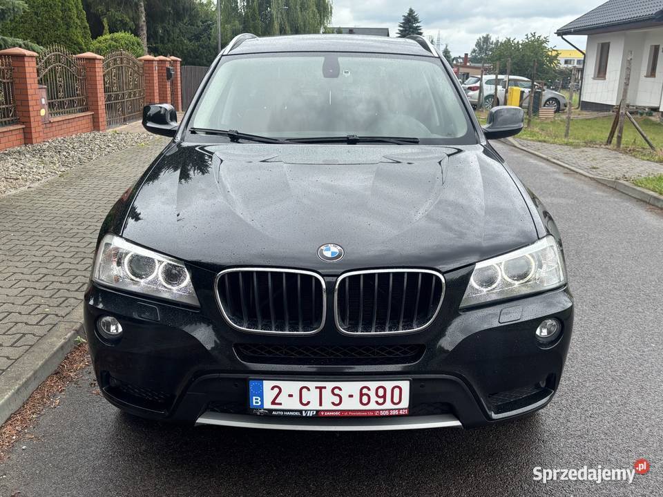 BMW X3 F25 20 D Automat Xdrive 4x4 Zamiana podgrzewane fotele Zamość