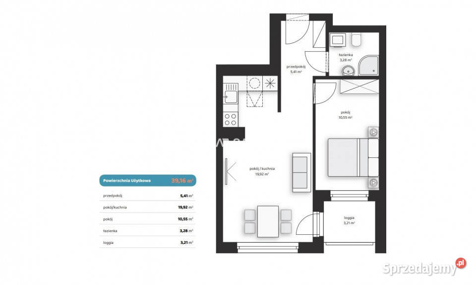 Mieszkanie Kraków Zygmunta Glogera 3916m2 2
