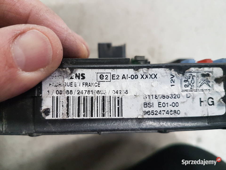CITROEN XSARA PICASSO 20 HDI BSI E01 MODUL wielkopolskie Turek sprzedam