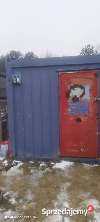 Kontener biurowy Biuro Kuźnica Masłońska sprzedam