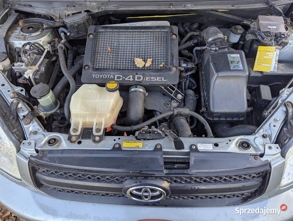Toyota RAV4 20td z 2005 r garażowany Ozorków