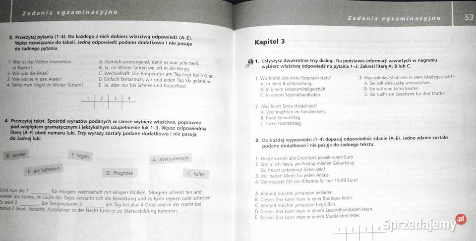 Aha Neu 3A 3B Język niemiecki klasy 3 gimnazjum Chełm