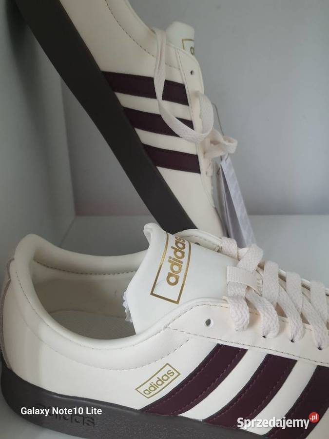Sprzedam nowe oryginalne skórzane trampki Adidas Obuwie sportowe mazowieckie sprzedam