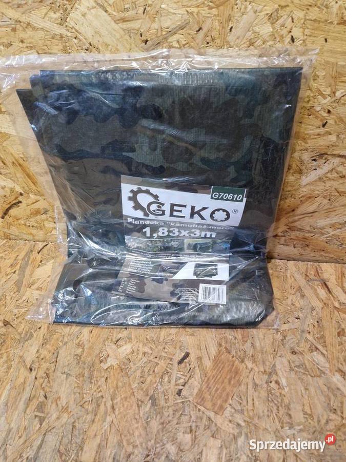 Plandeka kamuflażmoro 183x3m 100gsm G70610 Pozostałe Głogowa sprzedam