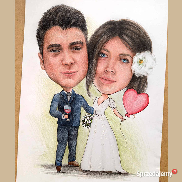 Portrety i karykatury ze zdjęć Gdańsk