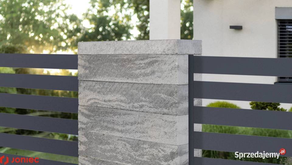 Bloczki ogrodzeniowe JONIEC ROMA NOVA 144 x 756 małopolskie Miechów