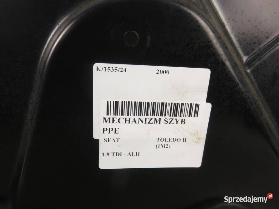 PODNOŚNIK SZYBY PRAWY PRZEDNI SEAT TOLEDO II osobowe małopolskie