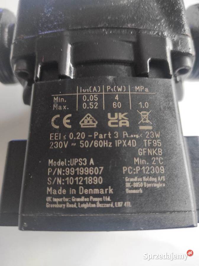 Grundfos pompa obiegowa UPS3 155065 130 Inowrocław