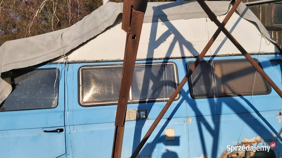 Wolkswagen T3 kemping orginalny dach plastikowy małopolskie Dobczyce