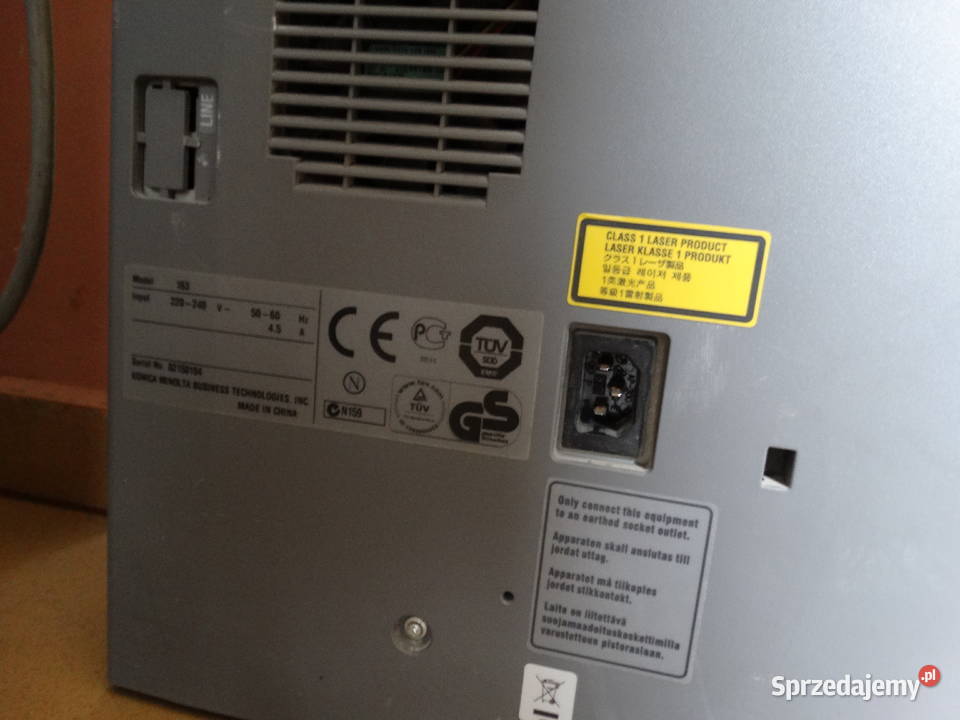 Kserokopiarka KONICA MINOLTA Bizhub 163 Stargard