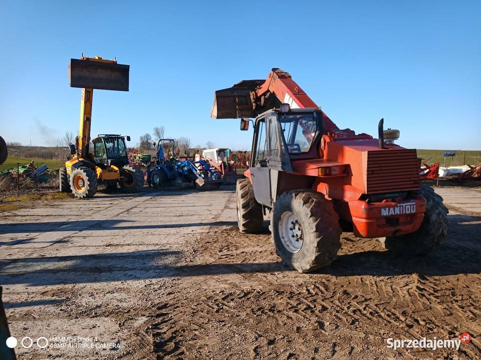 Ładowarka teleskopowa 4x4 Manitou 726 7m jcb warmińsko-mazurskie Kiwity
