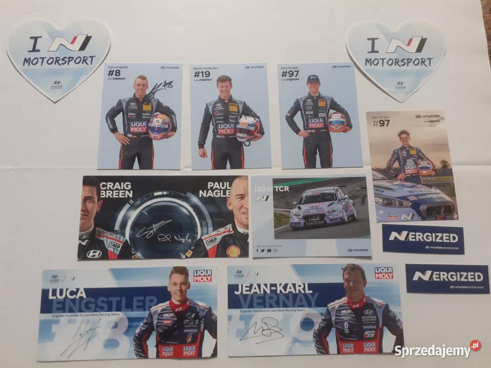 Hyundai MotorsportKarty naklejki Warszawa