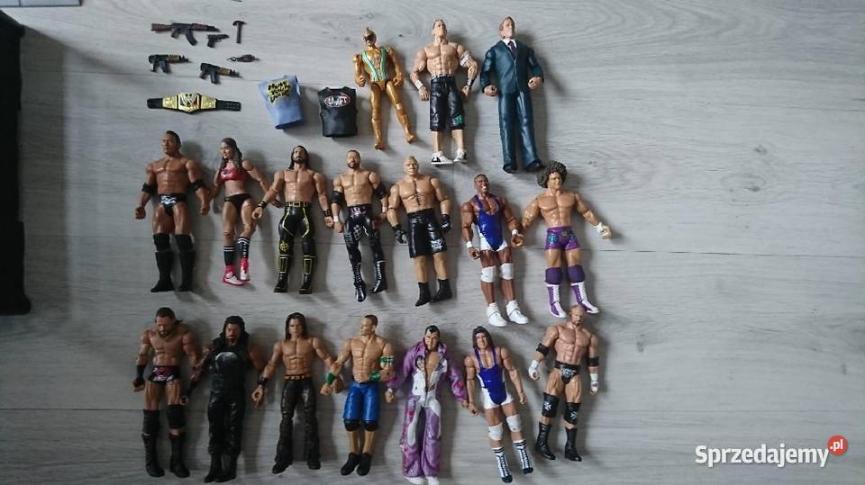 Figurki WWE z Ringiem i Entrance Stagem Wagowo