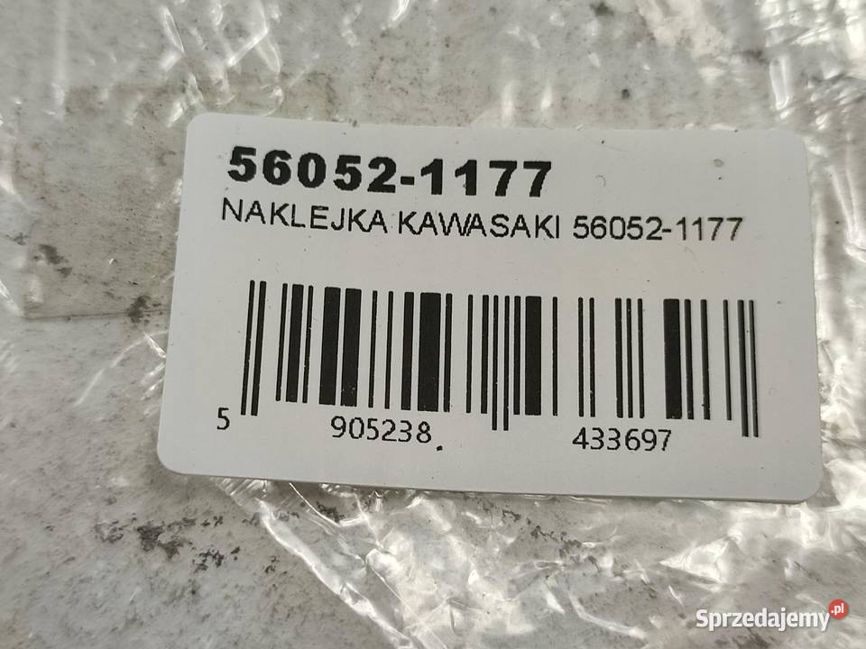 NAKLEJKA ZX12R PRAWY BOCZEK KAWASAKI ZX12R 0001 osobowe sprzedam