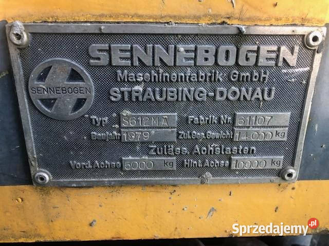 Dżwig Sennebogen S612 MA CZĘŚCI Jastrzębniki