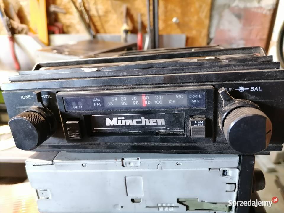 Radio Samochodowe Munchen Kasetowe PRL Fiat