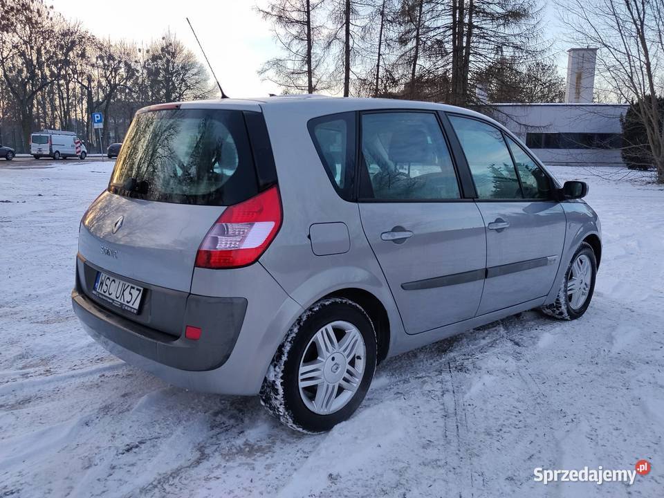 Renault Scenic 20 16v 2004 LPG Lift Klima Ładna nieuszkodzony Warszawa