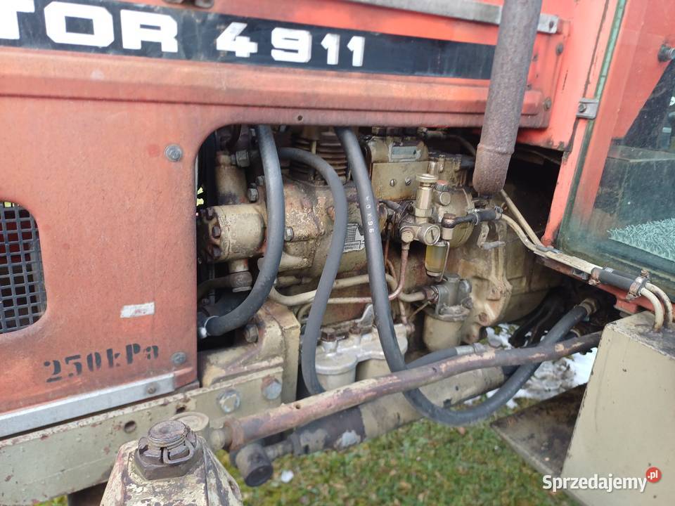 Zetor 4911 5211 nie ursus 360 Czarna