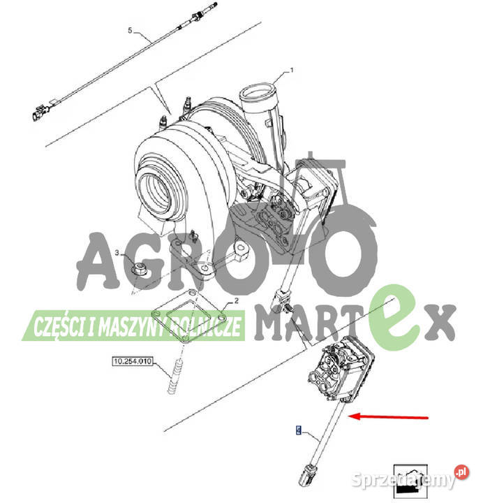 5802084296 SIŁOWNIK CNH Wichrów