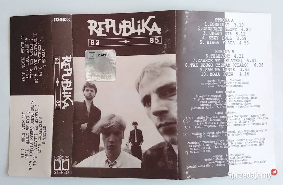 REPUBLIKA 82 85 kaseta