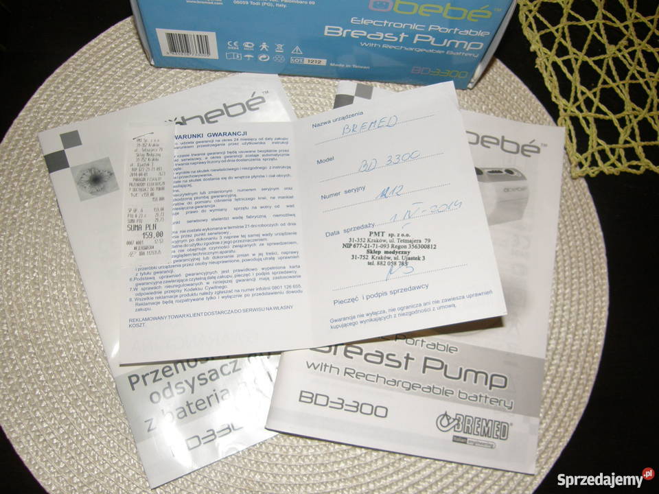 Elektryczny laktator OBEBE BD3300 Kraków