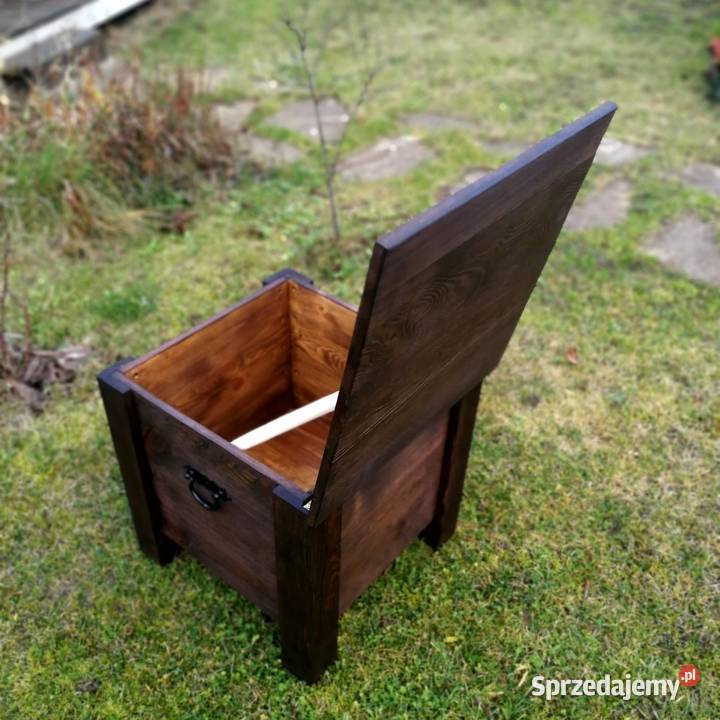 Skrzynia rustykalna skrzynia postarzana stolik Radków