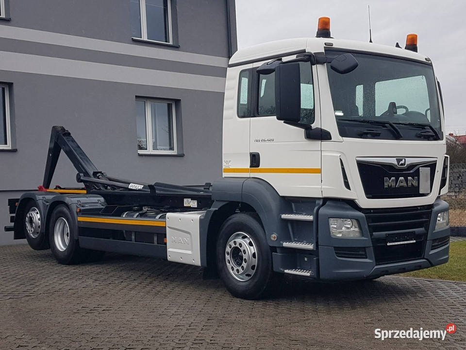 MAN TGS 26420 E6 HAKOWIEC HS20 6x2 3OSIE KLIMA tempomat Poręba