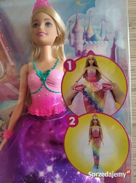NAJTANIEJ Lalka Barbie Syrenia Przemiana 2w1 śląskie Zabrze