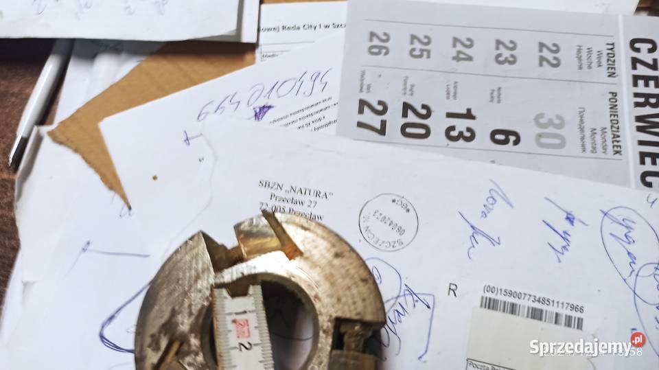 głowiczka 3 nożowa z wymiennymi ostrzami do