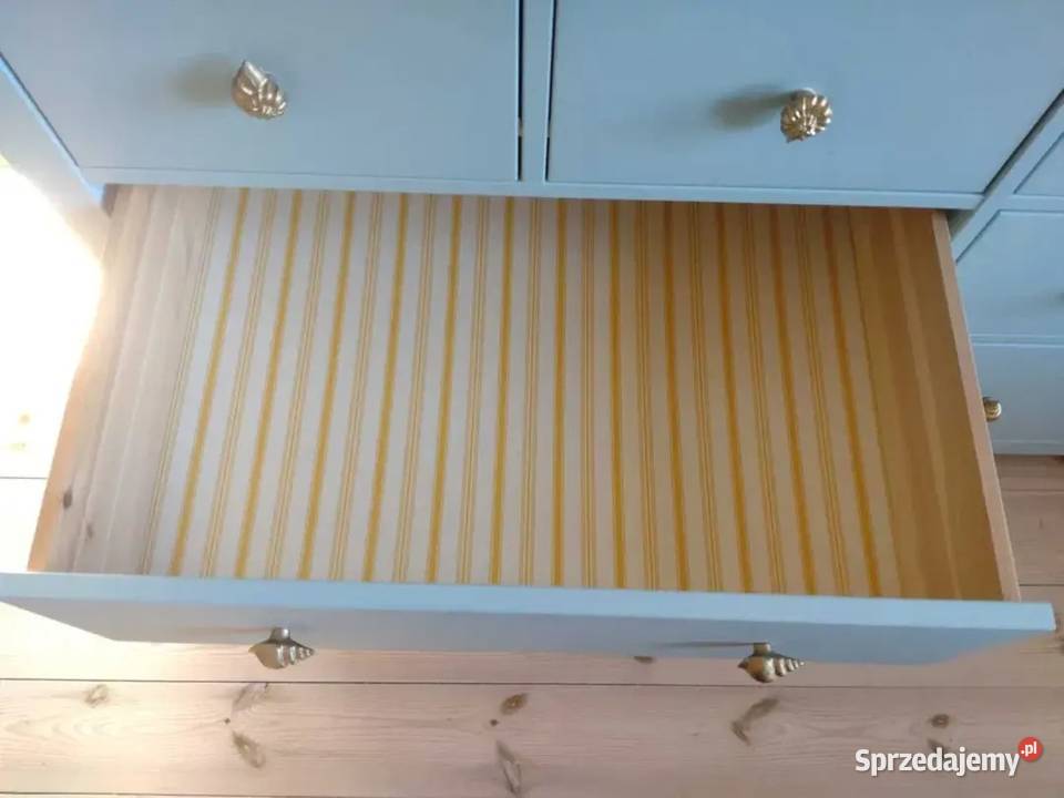 Komoda IKEA HEMNES drewniana ręcznie malowana Komody Niechorze