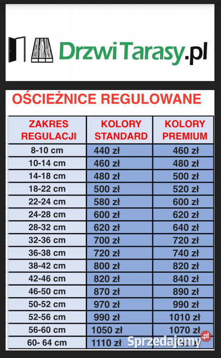 HIT Windoor drzwi Elegance seria SLIM 6 kolorów 80cm wielkopolskie Poznań