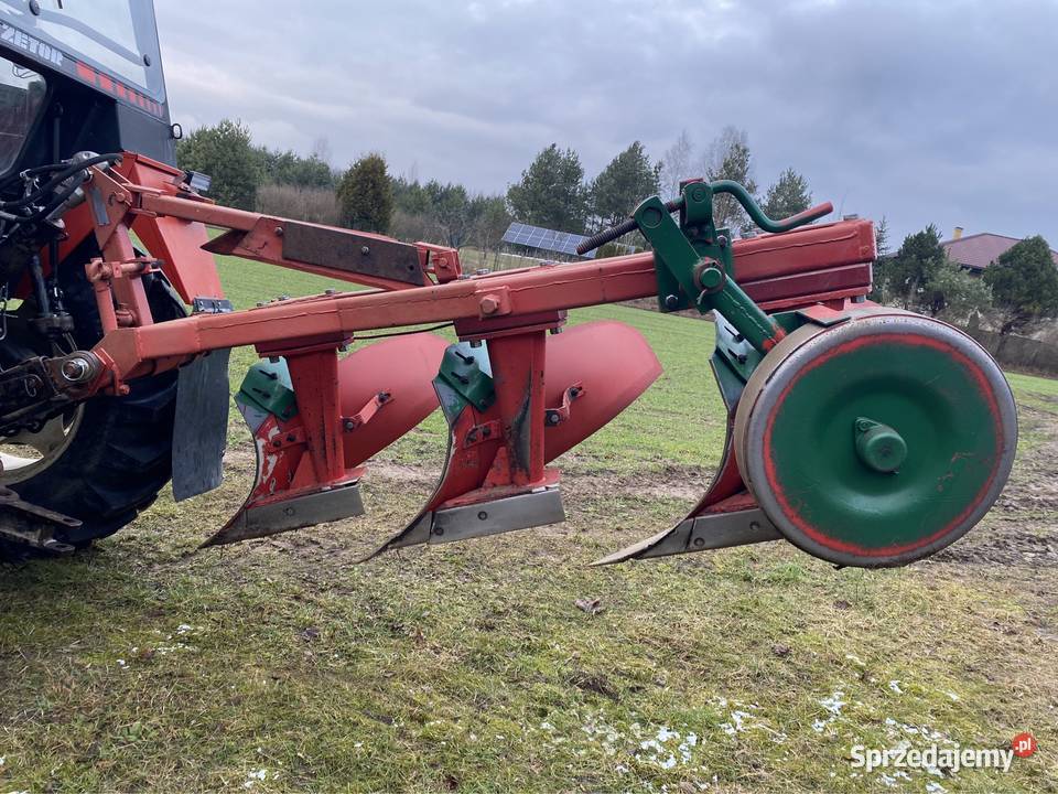 Pług 3 skibowy Unia odkładnie półśrubowe Pozostałe Czarna Białostocka
