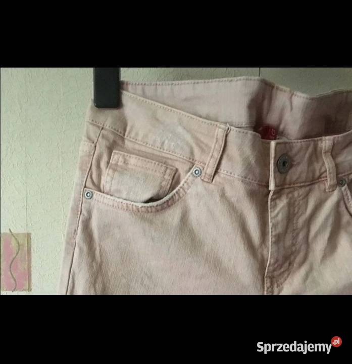 HM spodnie dżinsowe straight ripped destroyed wielkopolskie Leszno