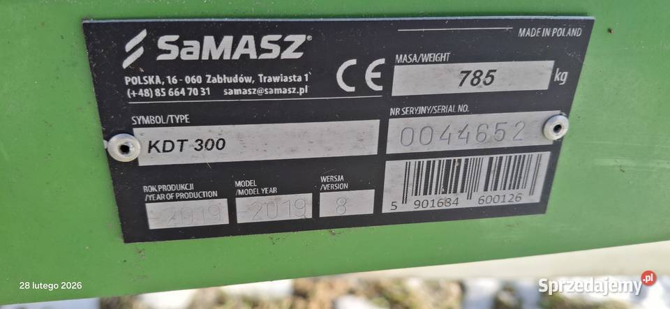 Sprzedam dwie kosiarki Samasz boczną i czołową Kolno sprzedam