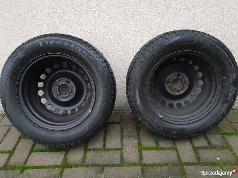Opony zimowe z Felgami Stalowymi R144x100ET39 Stanowice sprzedam