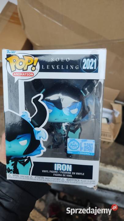 figurka Funko Pop Solo Leveling Iron 2021 Książ Wielkopolski sprzedam
