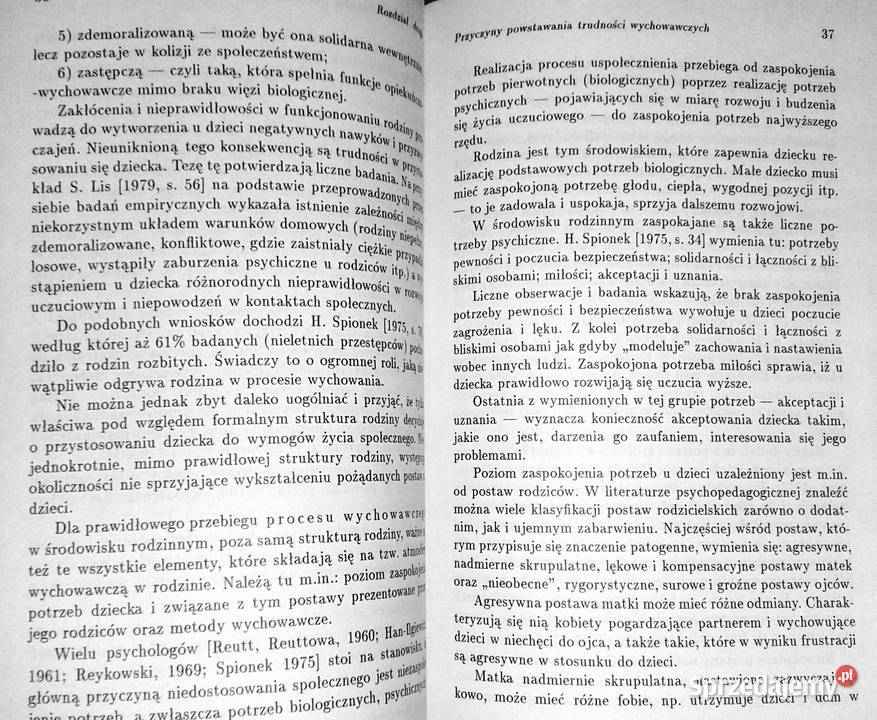 Niektóre trudności wychowawcze uczniów klas Chełm