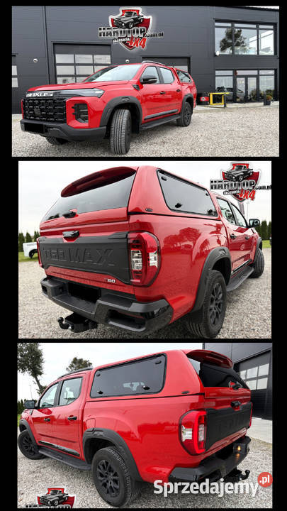 Zabudowa MAXUS Hardtop paki pickup Maxus T60 T90 osobowe warmińsko-mazurskie Pasłęk