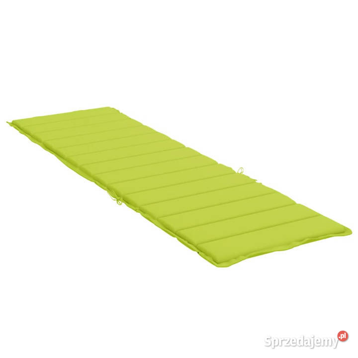 Poduszka na leżak jasnozielona 200x60x3 tkanina Warszawa