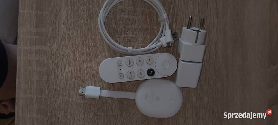 Odtwarzacz multimedialny 4K
GOOGLE Chromecast 40 Tychy sprzedam