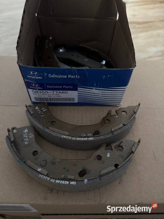 Oryginalny zestaw klocków hamulcowych bębnowych Oborniki